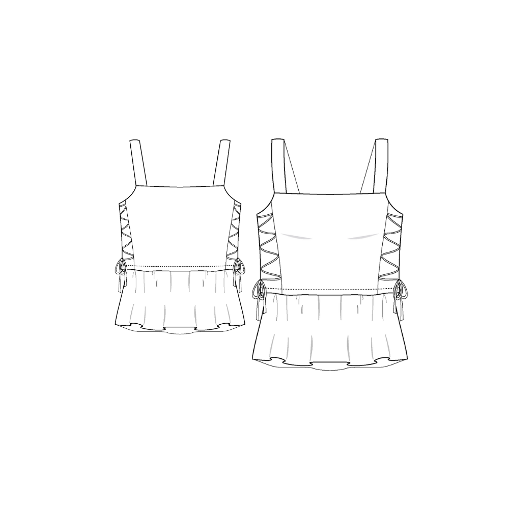 Lise Tailor Sewing pattern - Romance