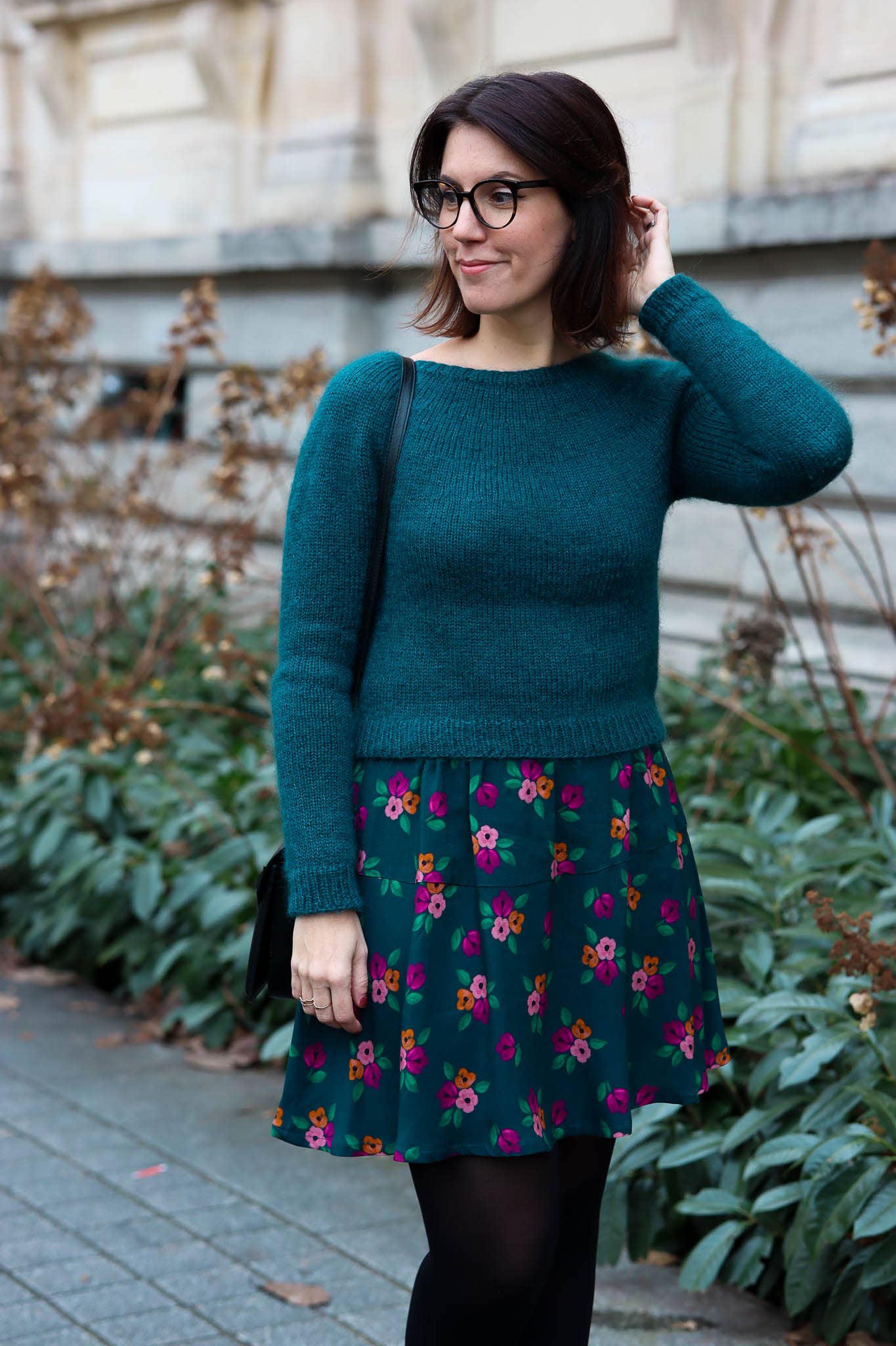 Lise Tailor Knitting Pattern - Sweater/Cardigan Rosée
