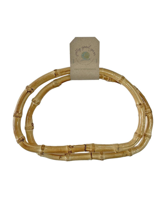 Jolly Good D-Shaped Bamboo Bag Handles (19cm)