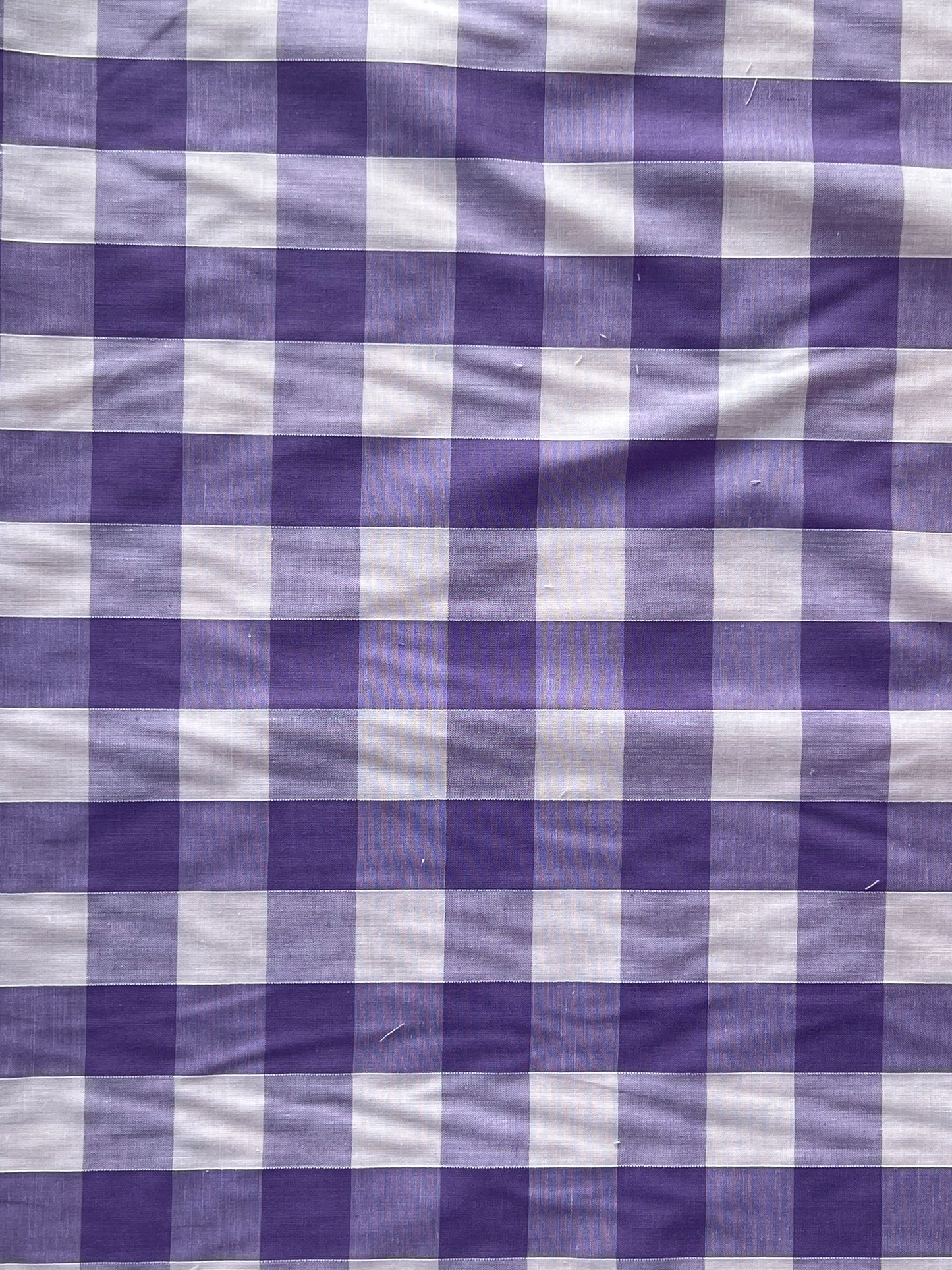 1 inch Gingham Cotton - Lilac
