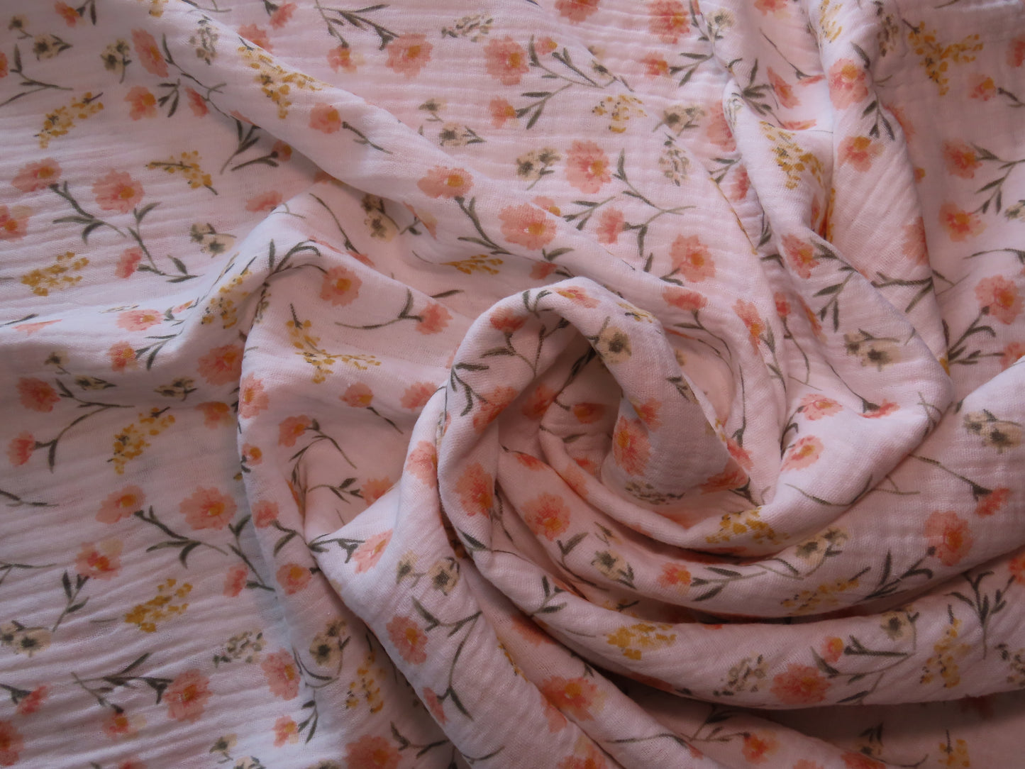 Floral Printed Double Gauze