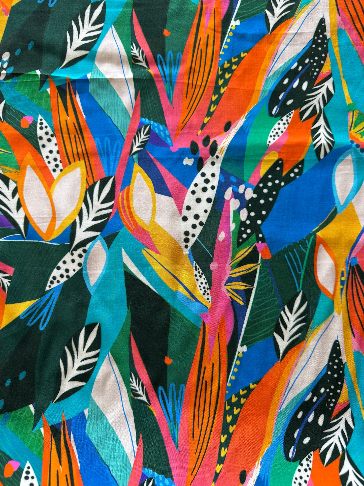 Little Johnny Jungle Floral Viscose