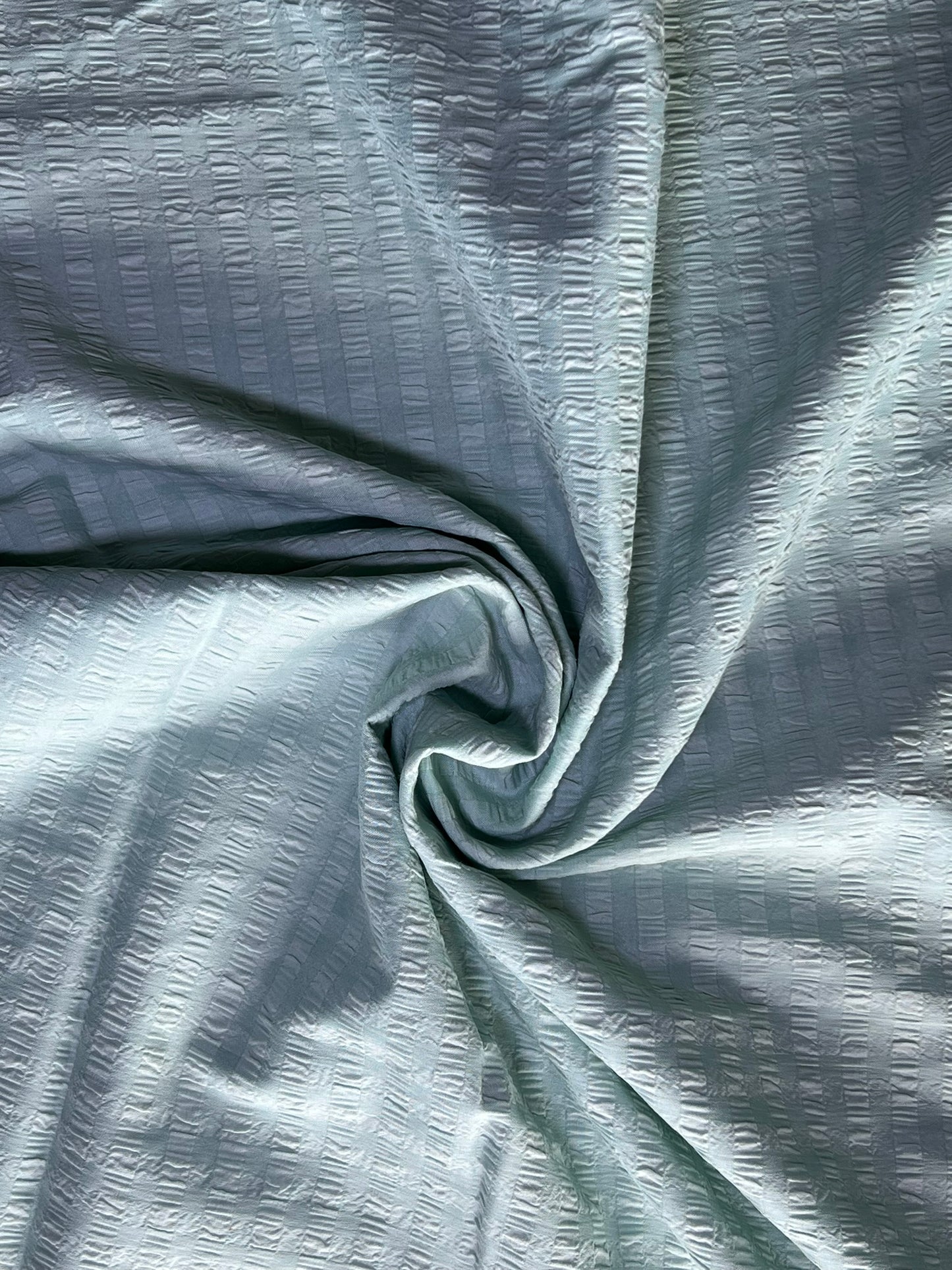 Waffle Texture Cotton Blend - Mint