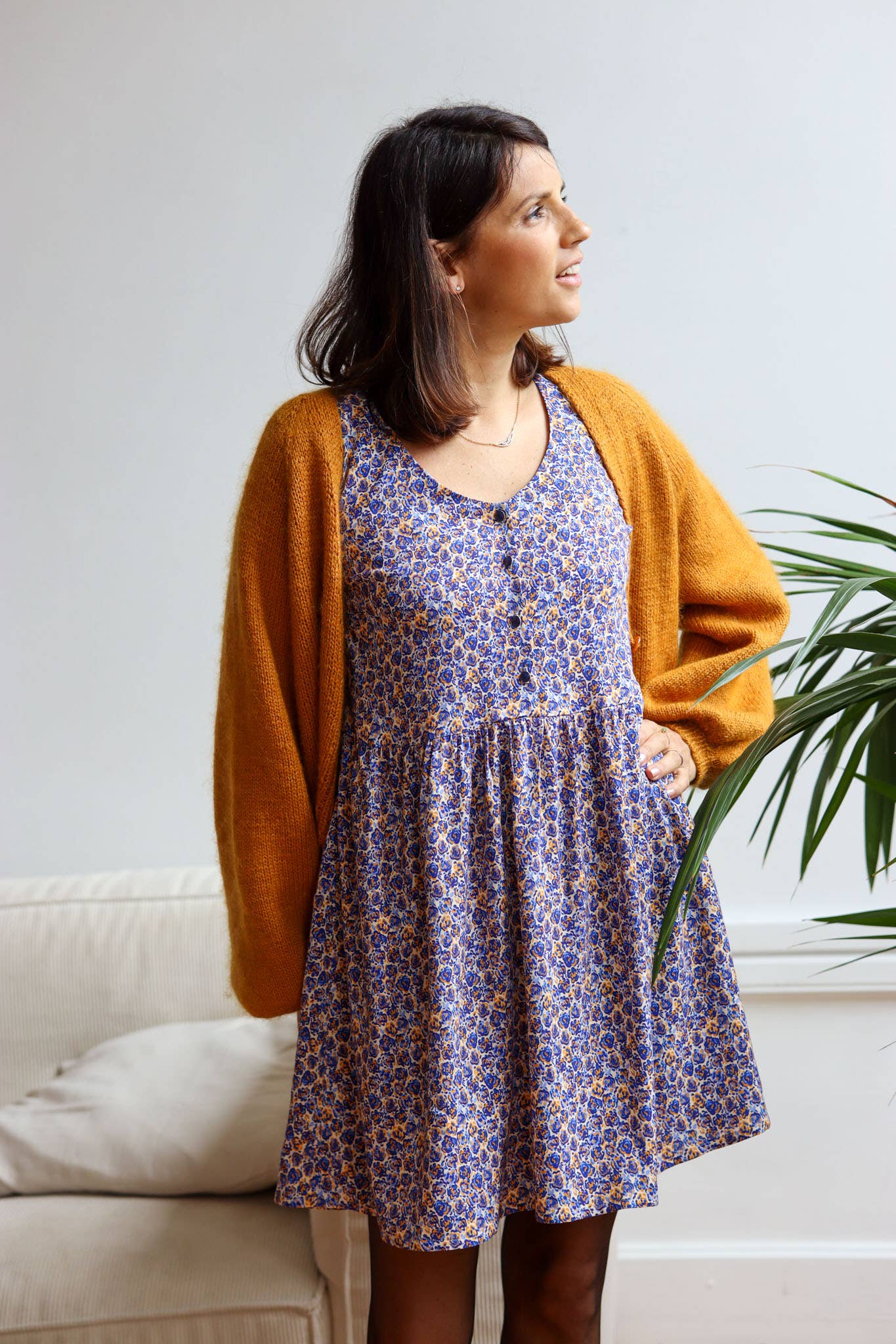 Lise Tailor FIREWORKS FLOWERS viscose