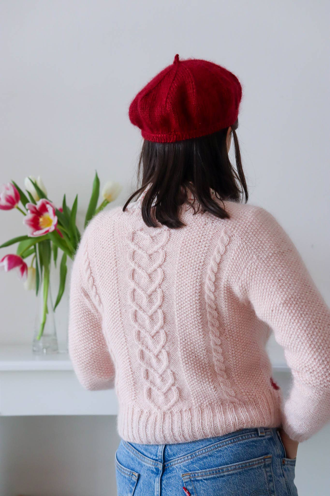 Lise Tailor Knitting pattern - Valentine vest