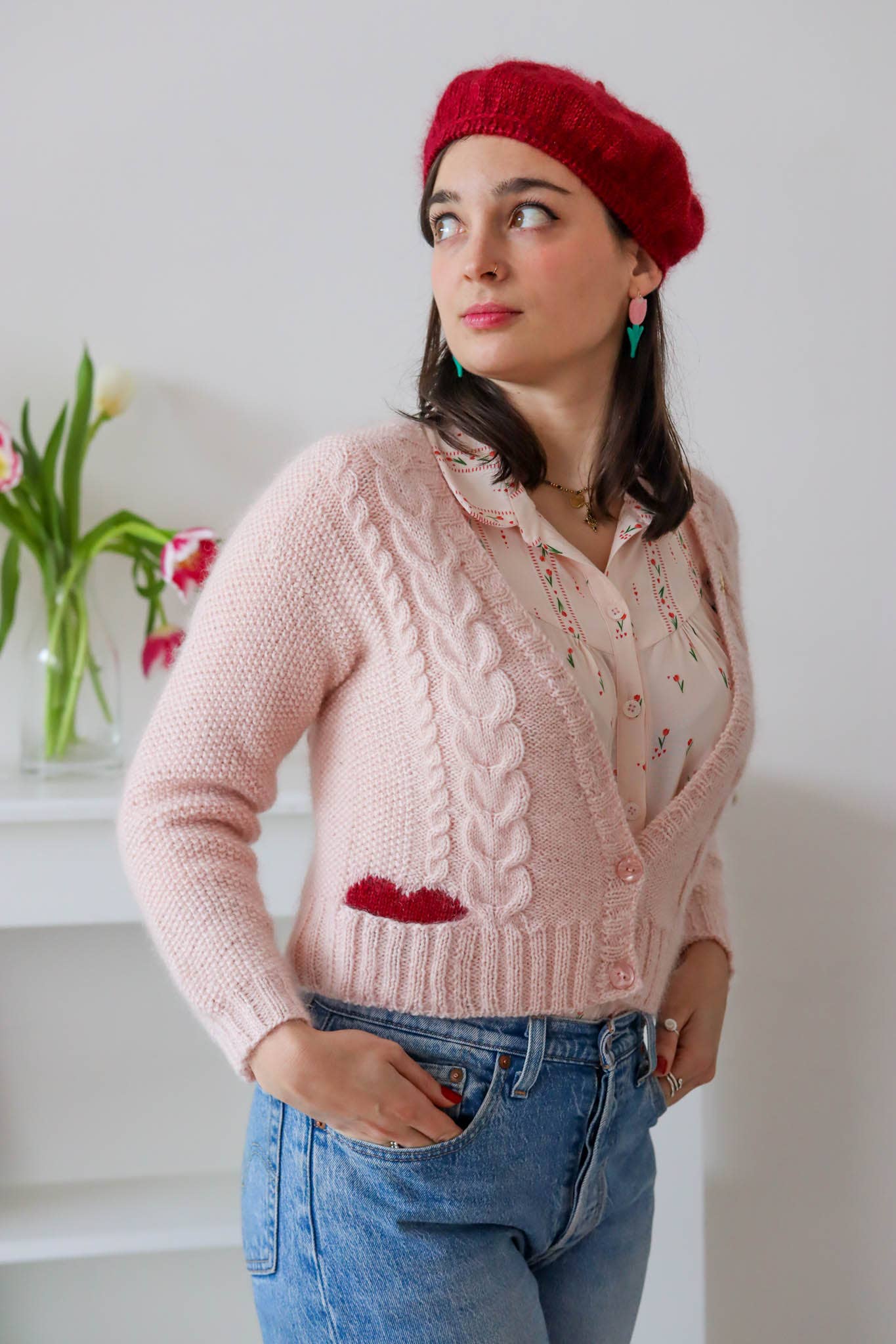 Lise Tailor Knitting pattern - Valentine vest