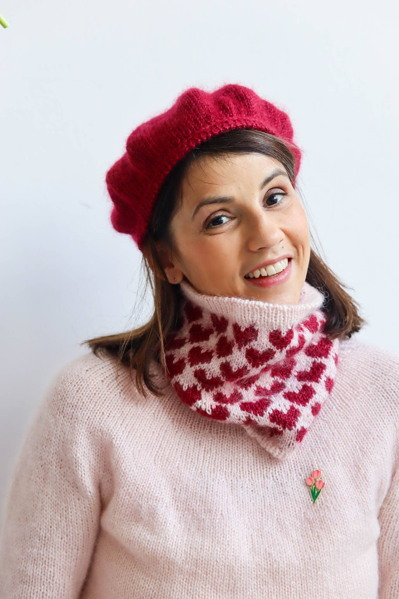 Lise Tailor Knitting pattern - Snood Amour