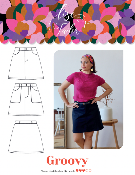 Lise Tailor Sewing pattern - Groovy