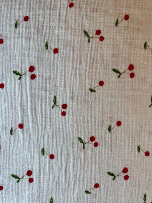 Mini Cherries Double Gauze