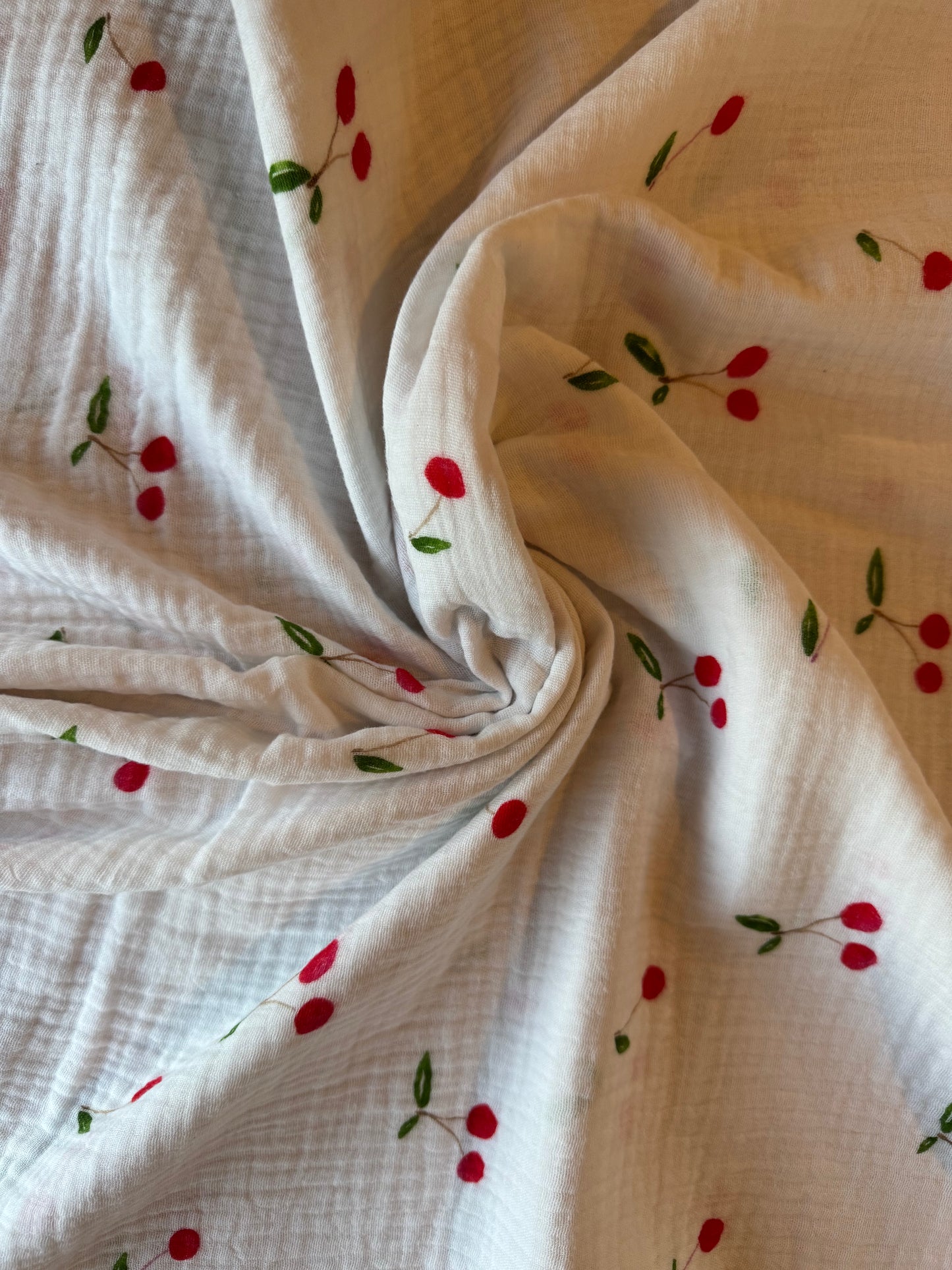 Mini Cherries Double Gauze