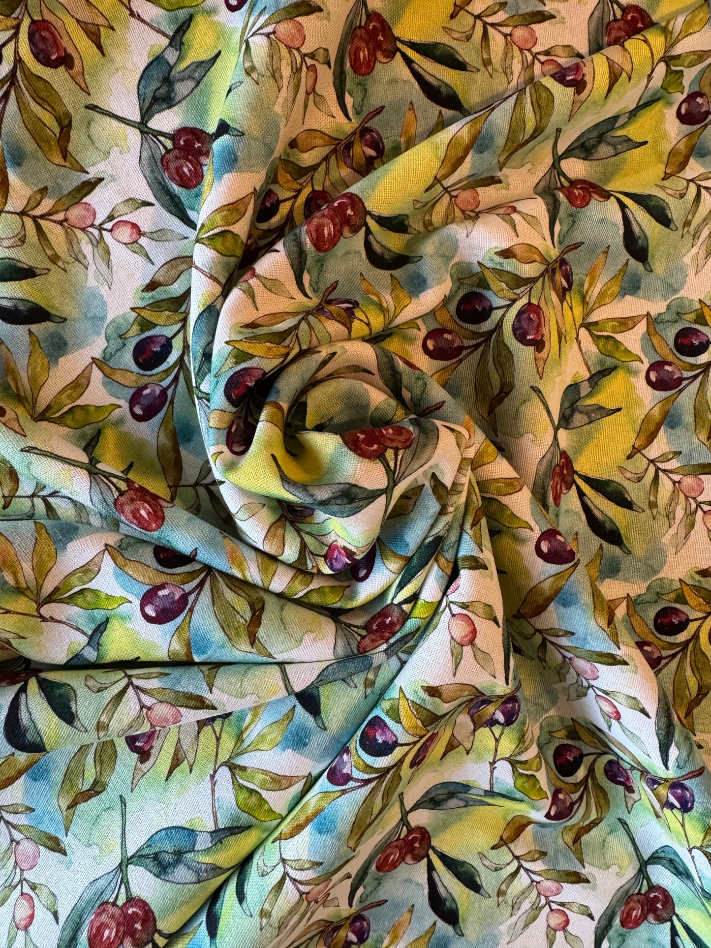 Little Johnny Olives Linen Mix