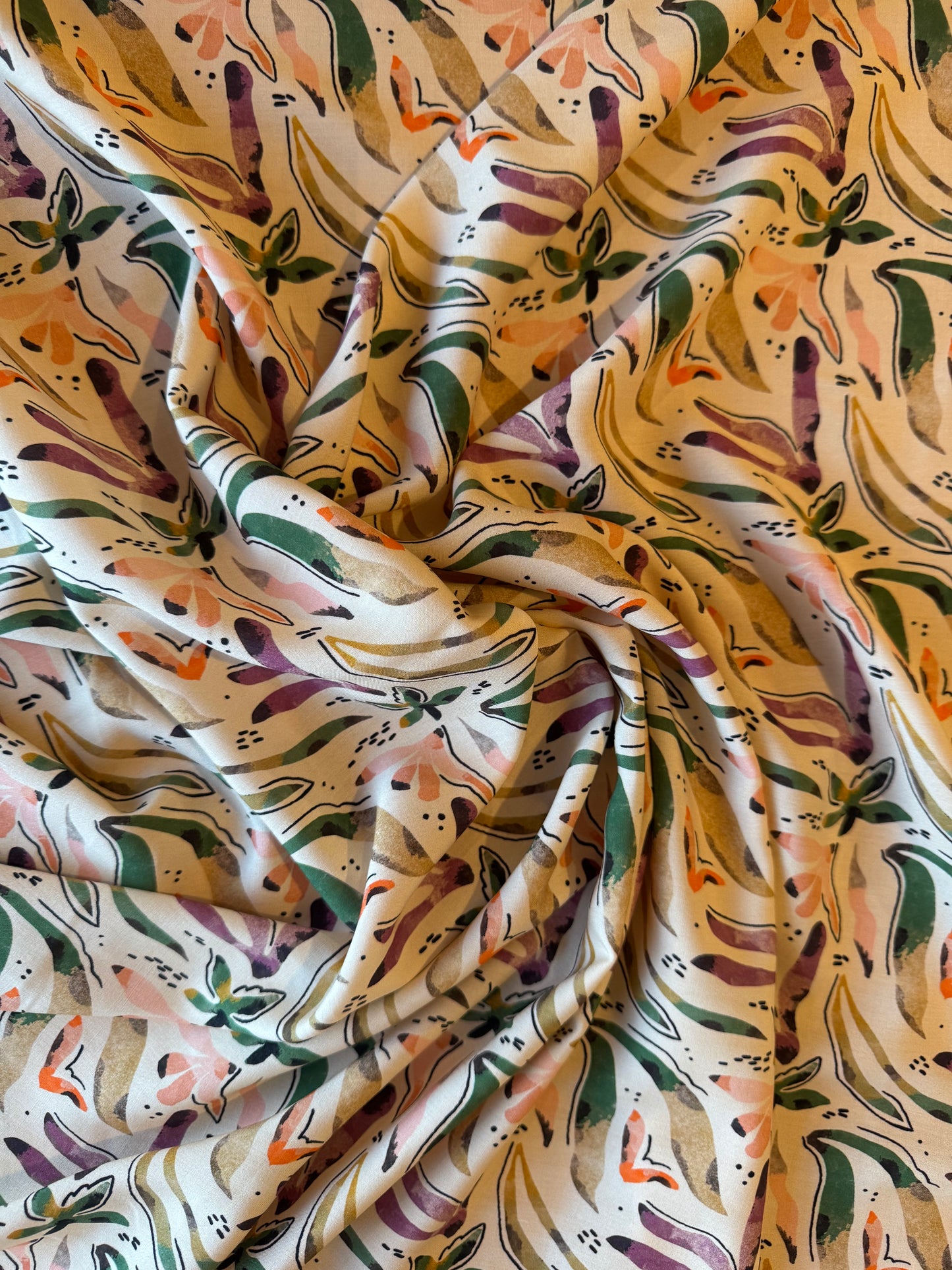 Little Johnny Collage Viscose