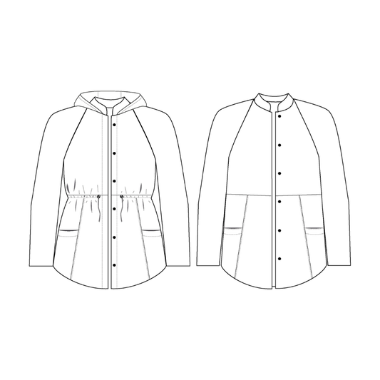 Lise Tailor Sewing pattern - Mist Jacket