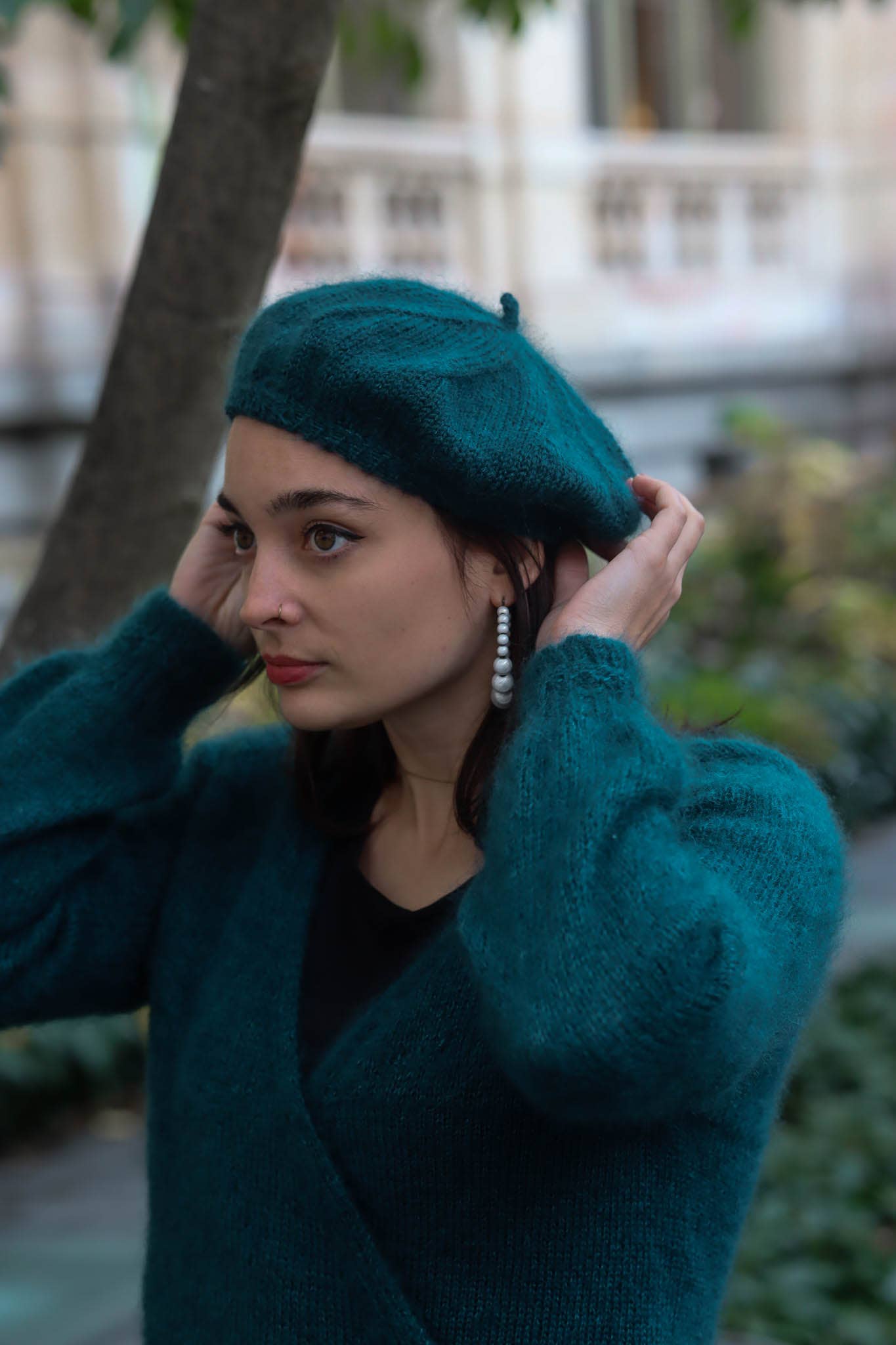 Lise Tailor Knitting pattern - Emilie beret